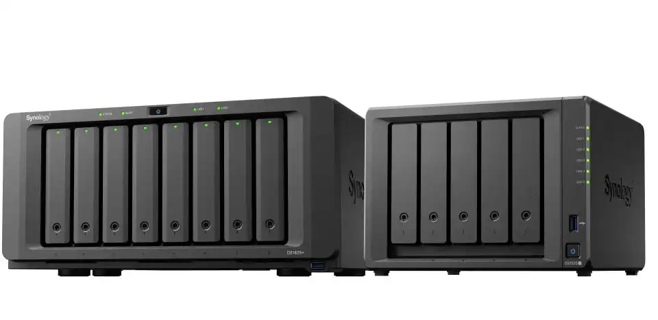 Synologyが新型DiskStation DS1825+とDS1525+を発表 高性能と拡張性を両立