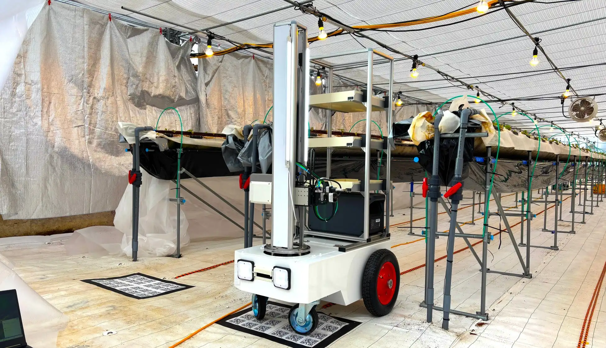 アイナックシステムのいちご自動収穫ロボット「ロボつみ®」がNTTアグリテクノロジーで実証実験開始