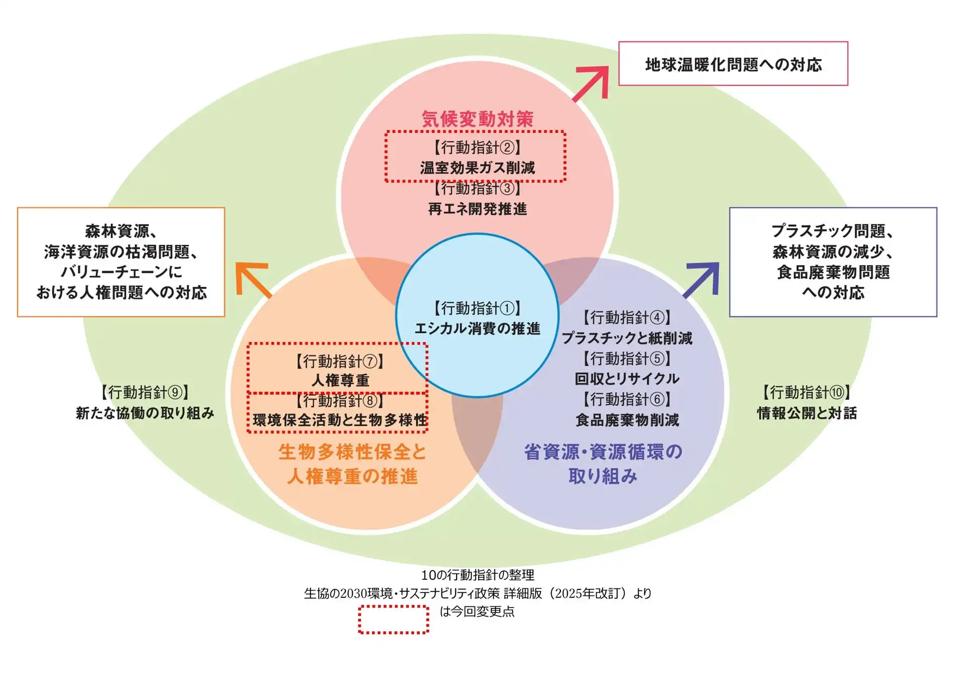 日本生協連、サステナビリティ政策改訂で人権尊重と生物多様性保全を強化