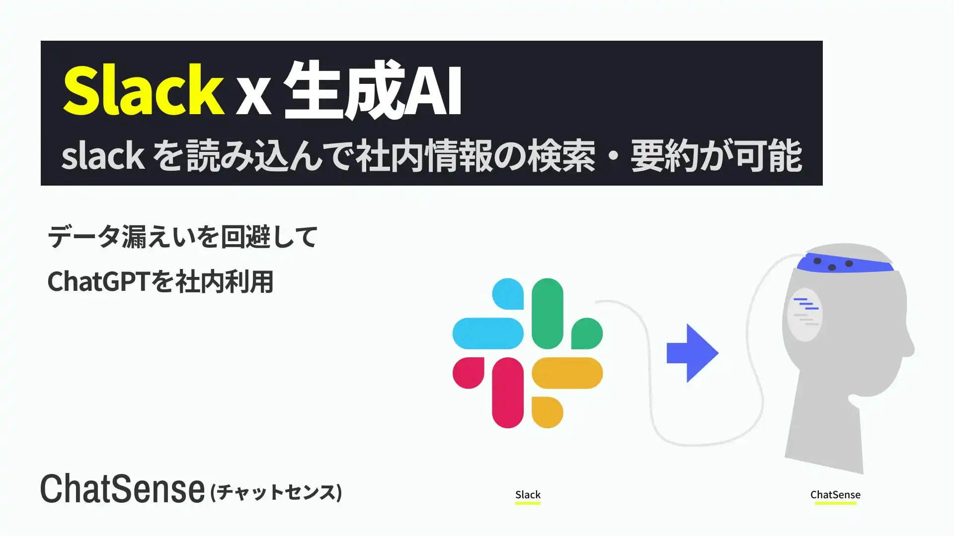 ナレッジセンス、ChatSenseにSlack連携機能追加　最新データ活用で業務効率化